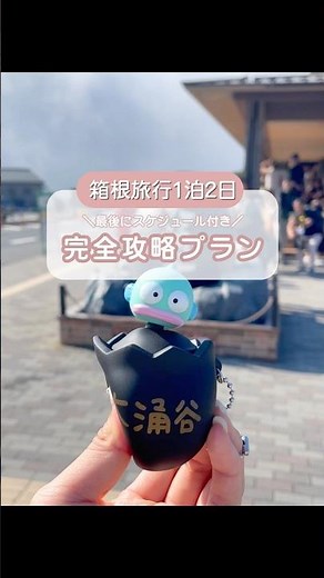 Hakone Trip ＼1 Night 2 Days／ Complete Guide Plan #shorts #Hakone #travel