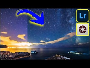 Reduce Light-Pollution on Milky Way Photos [Lightroom & Camera RAW]