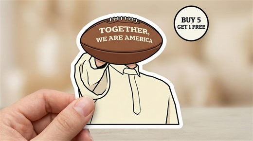 Together We Are America Sticker, Unity & Diversity Quote, Inclusivity Sticker, Together We Are One - Etsy