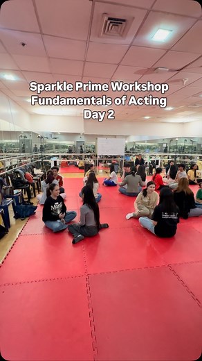 Day 2 of the Fundamentals of Acting was an impactful experience, as students confidently engaged in exercises designed to unlock and express their emotions more openly. 👏🏻 #SparklePrimeWorkshop #SparkleWorkshops | Sparkle Workshops