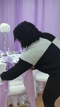 How To: Tie a Chair Sash