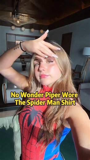 No wonder Piper wore the spider man shirt,her three actions were a clear jab at Capri.#piperrockelle #caprijones #usa #fyp #celebrity