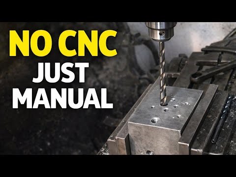 Machining a Hydraulic Manifold Block from Solid Steel | Manual Mill Only