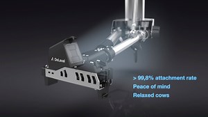 At each and every milking, DeLaval Insight maps and learns each cow's udder and teat placement. | DeLaval