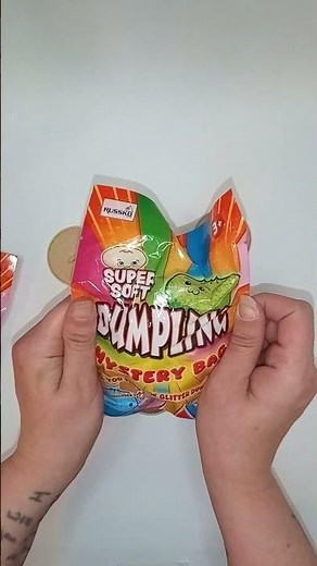 Squishy Dumpling #squishydumpling #squishy #unboxing #opening #asmrsounds #satisfying #sensoryplay