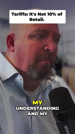 Tariffs aren't 10% of retail. They're 10% of the *landed cost*. Understand the real number. #BusinessTips #Tariffs #ImportExport #FounderAdvice #StartItOrScrapIt