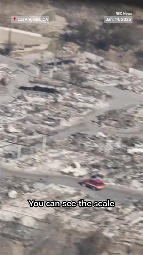 NBC News' Ellison Barber gets a firsthand look at the coordinated effort to battle the Los Angeles wildfires from the sky with Cal Fire. | NBC News