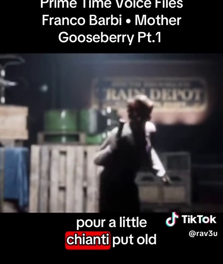 Prime Time Voice Files: Franco Barbi • Mother Gooseberry #theoutlasttrials #OUTLASTTRIALS #outlasttrials #fypシ #viral