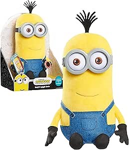 Illumination's Minions: The Rise of Gru Laugh & Giggle Kevin Plush, Kids Toys for Ages 3 Up by Just Play