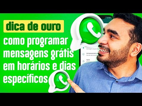 Agendamento no WhatsApp | Como Programar Mensagem automática no iPhone sem instalar nada