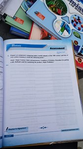 HistoryAssessmentMaximum MarksScore\qquadQ. Prepare an ass... | Filo