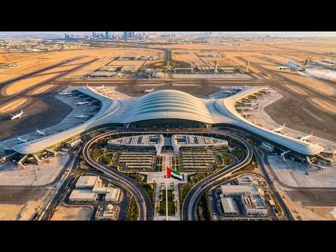 Inside the Impossible $5B Zayed Airport – UAE’s Futuristic Mega Hub (Full Process)