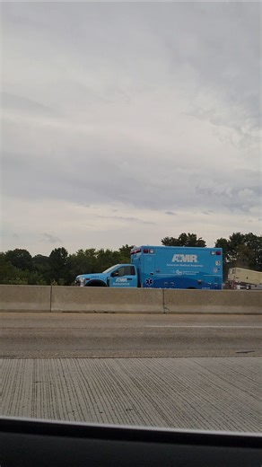 AMR (American Medical Response) Ambulance driving/transporting on Route 30. 9/16/2025 #Ambulance