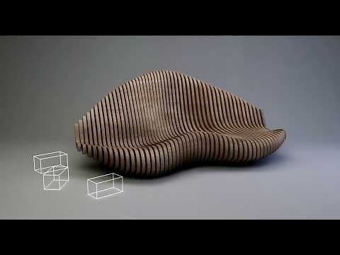 PARAMETRIC CHAIR modeling 3dmax