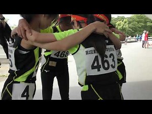 ㉑小学生女子円陣 第2回東京陸協小学生競技会20230604