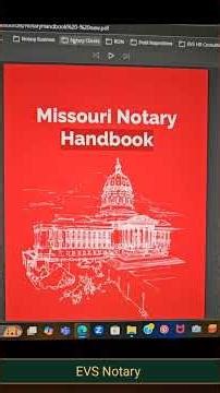 Notaries - Have You LISTENED to Your Notary Handbook? #notarytraining