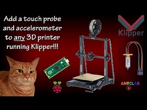 Adding a touch probe and accelerometer to ANY 3D printer running Klipper