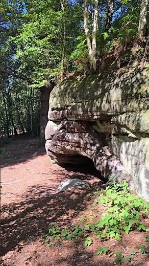 Lake Wood Uckfield – Hidden Sandstone Caves & Woodland Walk in East Sussex #sussex