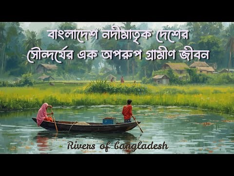 বাংলাদেশ নদীমাতৃক দেশের সৌন্দর্যের এক অপরুপ গ্রামীণ জীবন | Rivers of bangladesh | Bd Village Land