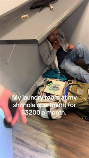 Bet you @BILLIE EILISH never had to deal with this in her laundry room. I needed to do laundry. 🤷🏻‍♂️ Bro was is in there when i got home around 5:30. This was 8:30. Anyone missing this bike? #homeless #pandemic #immigration #california #laundry