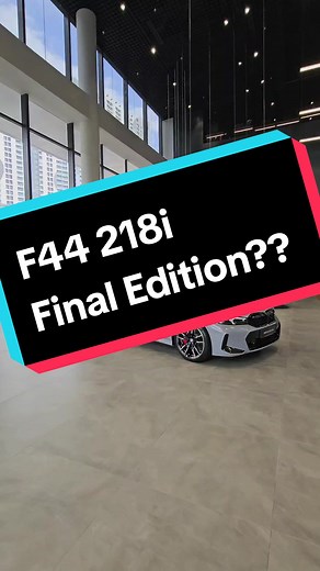 BMW 218i Gran Coupe M Sport Final Edition in Malaysia