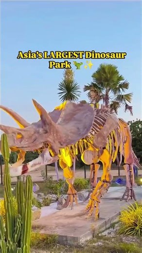 Asia’s LARGEST Dinosaur Park 🦖🦕