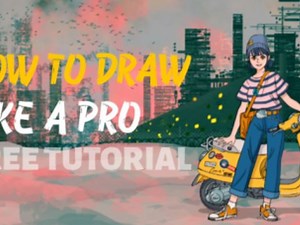 Placeit - Intro Video Maker for a Cartoon Tutorial Featuring Simple Text Animations