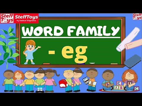 Word Family - eg | How to Teach Phonics