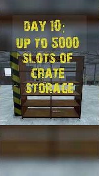 5000 Slots in One Item?! | DayZ RAG Crate Storage Guide. #dayz, #shorts