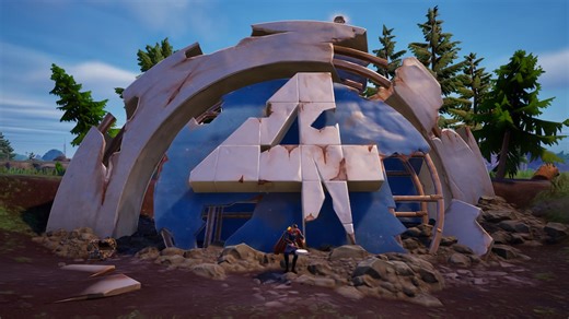 How to get Doom's Logs at the Memorial statue and the Fractured Four in Fortnite