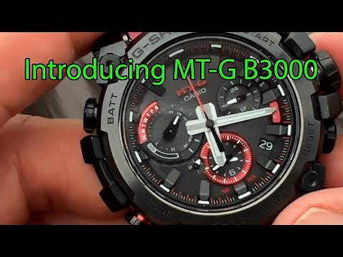 MT G B3000 G Shock by Casio how to use the features and functions without the app