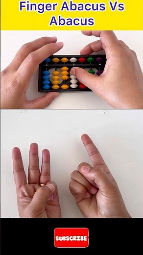 Learn to count Numbers with Abacus and Finger Abacus #abacus #math #education