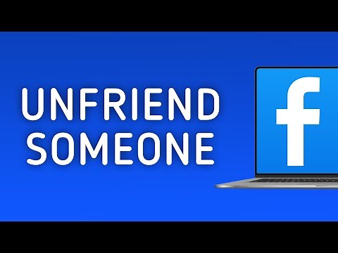 How to Unfriend Someone in Facebook on PC