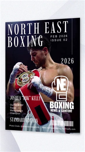 Subscribe to North East Boxing February Issue!