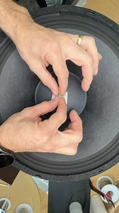PART 2 of the rebuild is here 🔧🔊 We’re getting this speaker closer to factory-new just in time for the holiday rush. With Christmas right around the corner, make sure your sound is ready for every party, service, and event. #TheSpeakerExchange #SpeakerRepair #Recone #ProAudio #HolidaySeason #Christmas2025 #AudioRestoration | The Speaker Exchange®