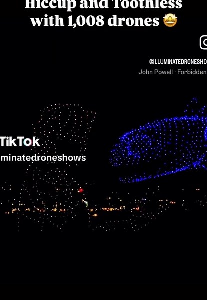 Illuminate Drones Light Shows on TikTok