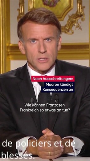 Frankreichs Präsident Emmanuel Macron hat nach gewaltsamen Protesten in seinem Land Konsequenzen angekündigt. Unter anderem will die Regierung Ausgangssperren verhängen. In immer mehr europäischen Ländern kommt zu Ausschreitungen bei Demonstrationen. #frankreich #ausschreitungen ➡️Mehr News gibt's täglich bei RTL Aktuell - um 18:45 Uhr bei RTL oder jederzeit streamen auf RTL . Redaktion; RTL Aktuell;