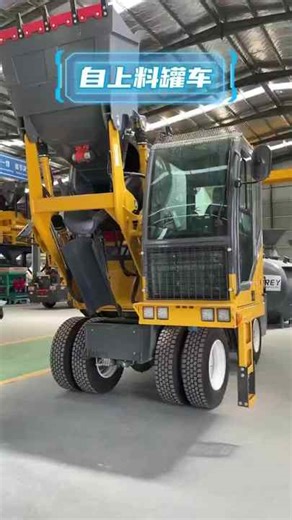 New-design Fully Automatic Self-loading Mixer Truck with Smart Control System