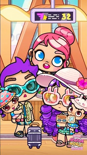 SAD STORY: Rumi & her twin sister 🥹✈️ 1 or 2?❤️‍🩹 #avatarworldstory #avatarworld #avatarworlddrama