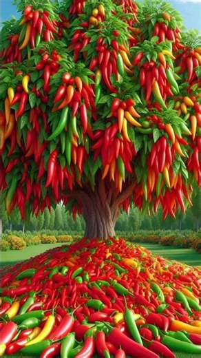 easy and fast techniques for growing and propagating chili fruit trees #garden #plants