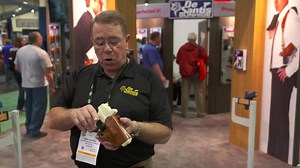 3.6K views · 32 reactions | Master Holster Designer Gene DeSantis rolls out innovative new holster designs at SHOTShow 2016. Video courtesy Personal Defense World. | DeSantis Gunhide | Facebook