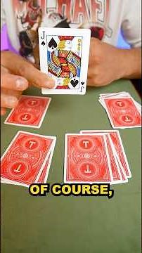 Super Impressive Self-Working Card Trick! #magic #tricks #tutorial