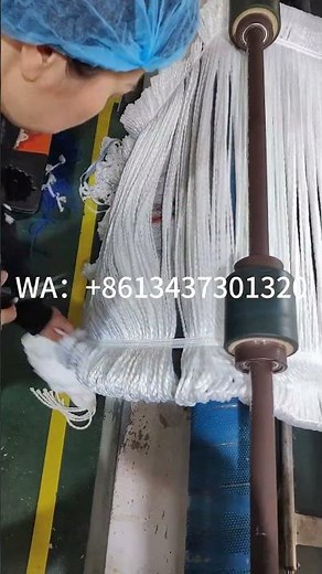 Loop-End String Wet Mop Refill Making Machine #machine
