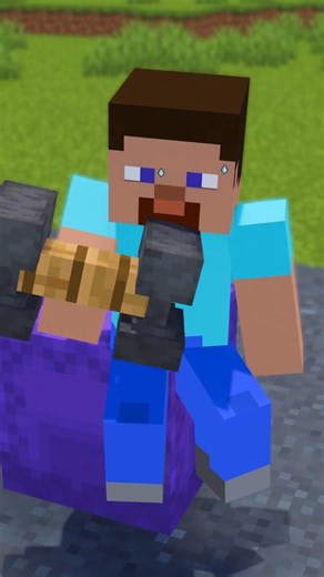Is Steve invincible?? #minecraft