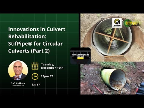 Innovations in Culvert Rehab: StifPipe for Circular Culverts (Part 2)