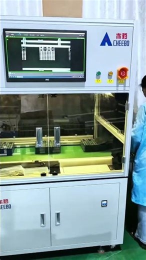 Cylinder cell ten-level sorting machine #machine #factory #factoryproducts