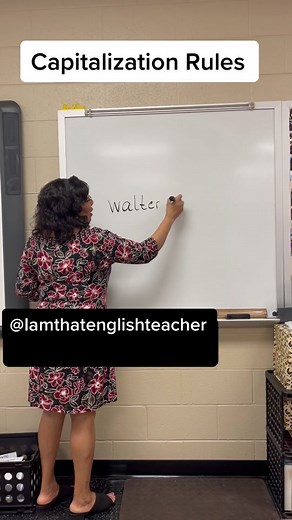 #capitalization #capitalizationrules #iteach#writingtips #grammarlesson #TikTokTeachers #Teachingontiktok #socialmediagrammarmistakes #ilovegrammar #iamthatenglishteacher #PSAT#nATT#SAT