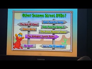 Elmo’s World Wild Wild West 2001 DVD Menu Walkthrough