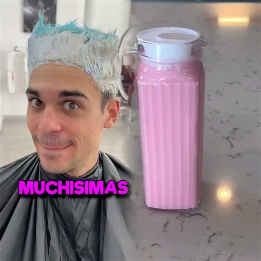 NOS TEÑIMOS el PELO de COLOR ROJO, AZUL Y VERDE!