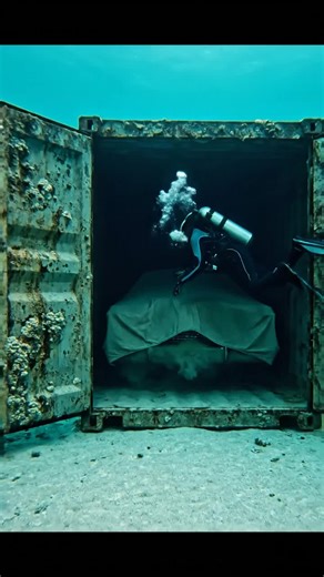 Under water finds luxury car #underwater #ocean #treasurefinds #mystery